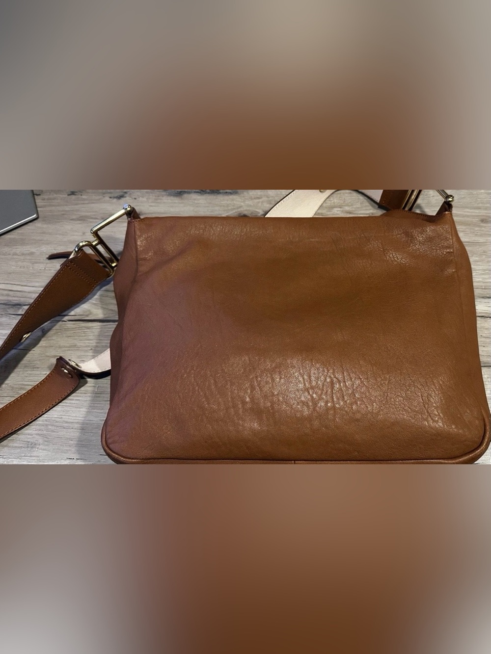 Chloe Dark Brown Leather Multi-Zip Shoulder Slouchy Crossbody Bag + COA - Picture 11 of 16